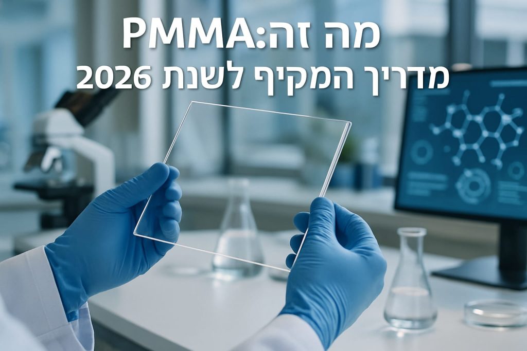 PMMA מה זה: המדריך המלא לשנת 2026